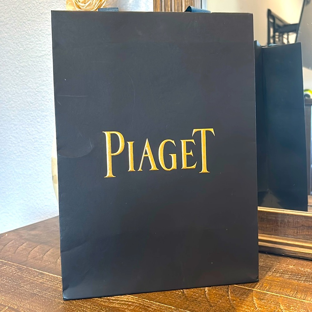 Piaget shopping bag in excellent used condition